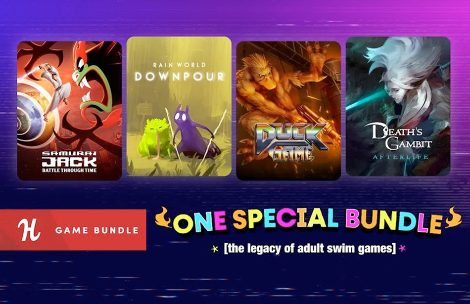 Bundle promo screenshot with four game titles