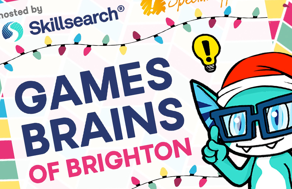 Screen ad for Games Brains of Brighton